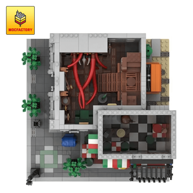 MOC-37592 Modular Sanctum Sanctorum Modular Building by ZeRadman