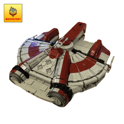 MOC-30979 Ebon Hawk in the movie Star Wars by BrickBoyz Custom Designs