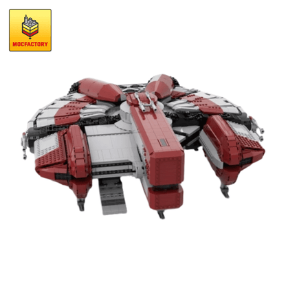 MOC-30979 Ebon Hawk in the movie Star Wars by BrickBoyz Custom Designs