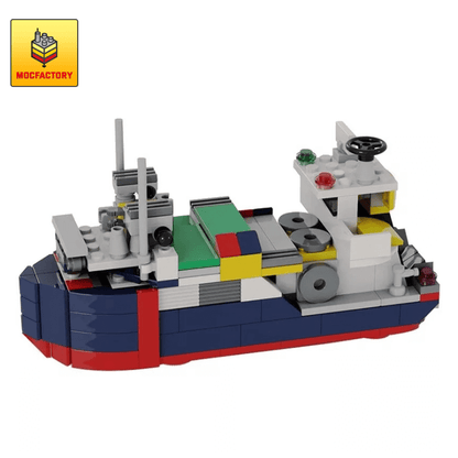 MOC-8130 Cargo Ship Creator by timeremembered