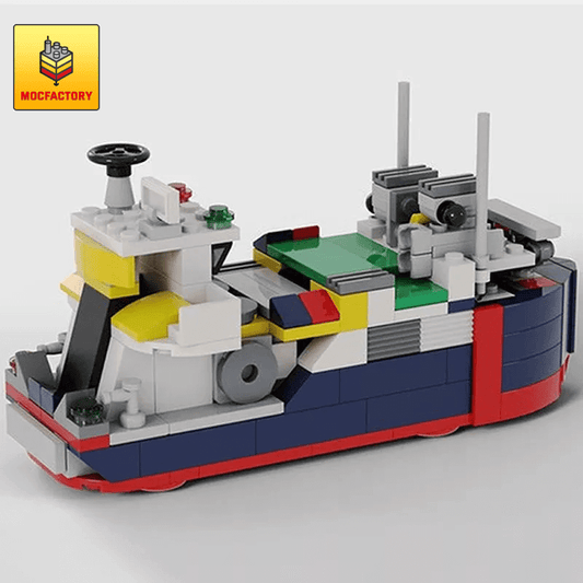 MOC-8130 Cargo Ship Creator by timeremembered