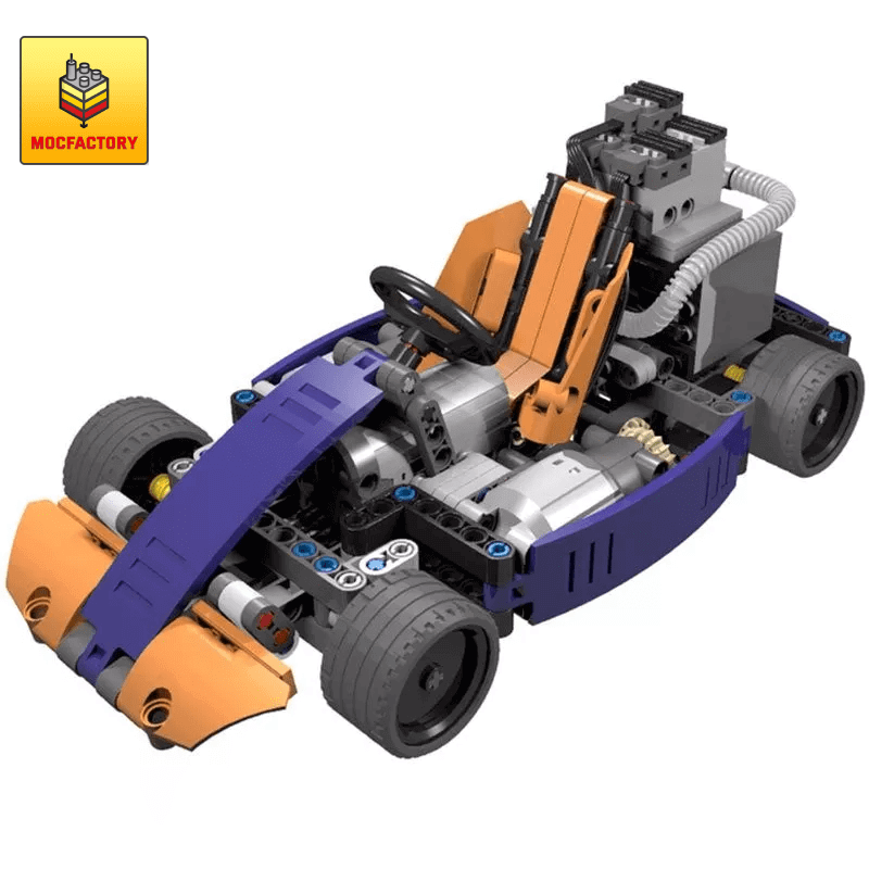 MOC-8019 42048 Go-Kart SBrick Super Car by jb70