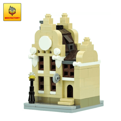 MOC-10779 Mini Clock Workshop Building in the city by De_Marco