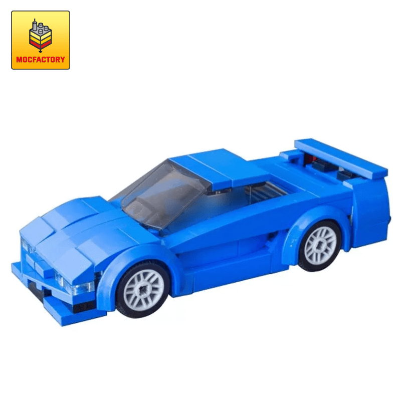 MOC-21559 Acura NSX Super Car by jerrybuildsbricks