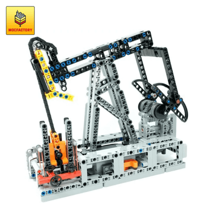 MOC-18959 Oil Pumpjack Construction by MK Bricks
