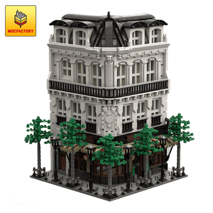 MOC-40476 Paris Boulangerie & Studio Modular Building by tkel86