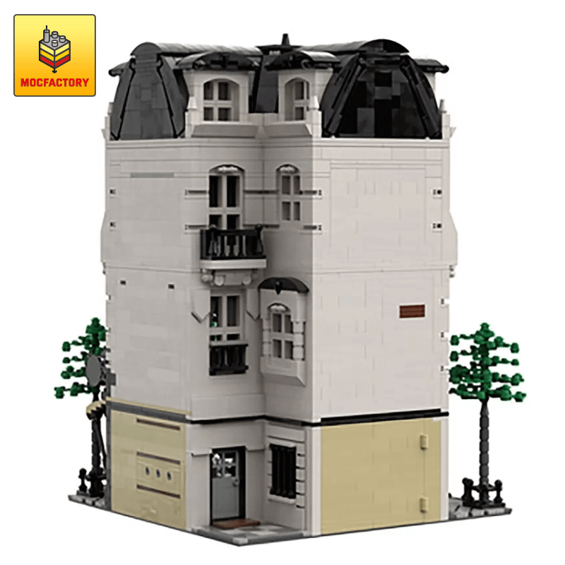 MOC-40476 Paris Boulangerie & Studio Modular Building by tkel86