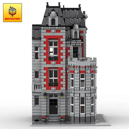 MOC-35065 Corner Mansion Modular Creator by Jhobbs