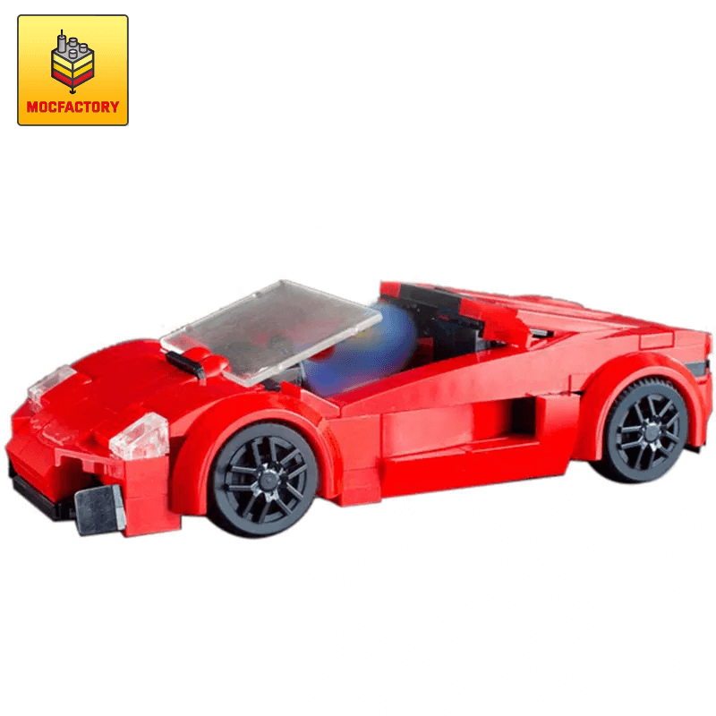 MOC-16978 Lamborghini Aventador Roadster Super Car by jerrybuildsbricks