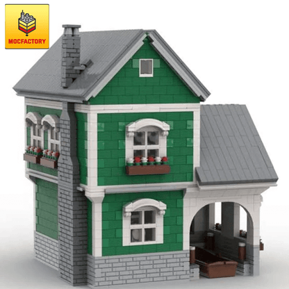 MOC-40967 Dock House II Modular Building by jepaz