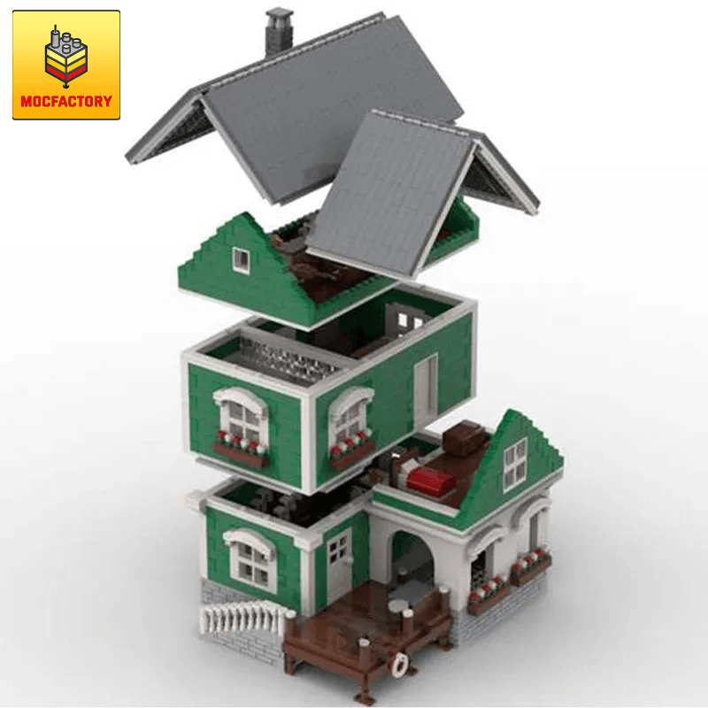 MOC-40967 Dock House II Modular Building by jepaz