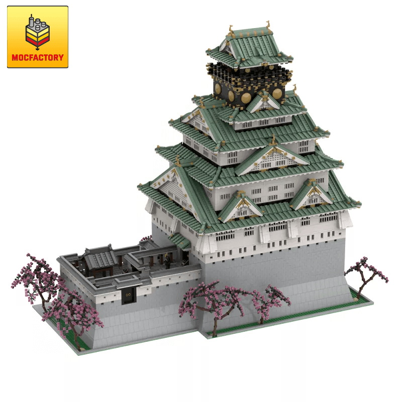MOC-90012 Tenshukaku of Osaka Castle Architecture