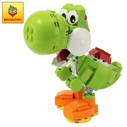MOC-12488 Custom Yoshi MOC Super Mario by buildbetterbricks
