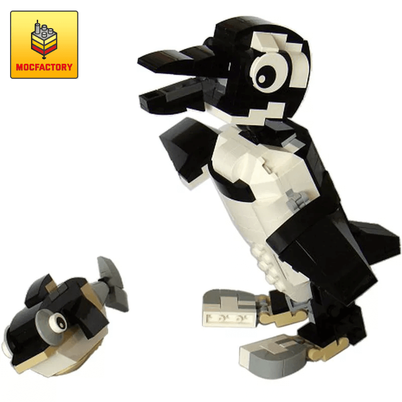 MOC-1867 31021: Penguin and Fish Creator by Tomik