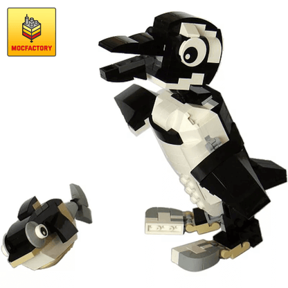 MOC-1867 31021: Penguin and Fish Creator by Tomik