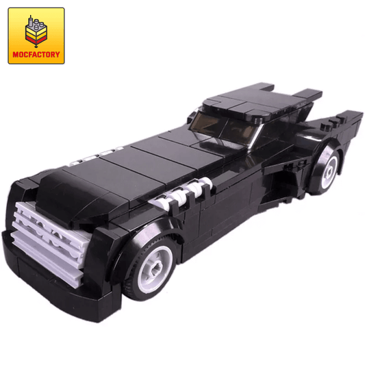 MOC-15632 The Animated Series Batmobile-Minifig Scale (1992-1995) Cars by brickvault