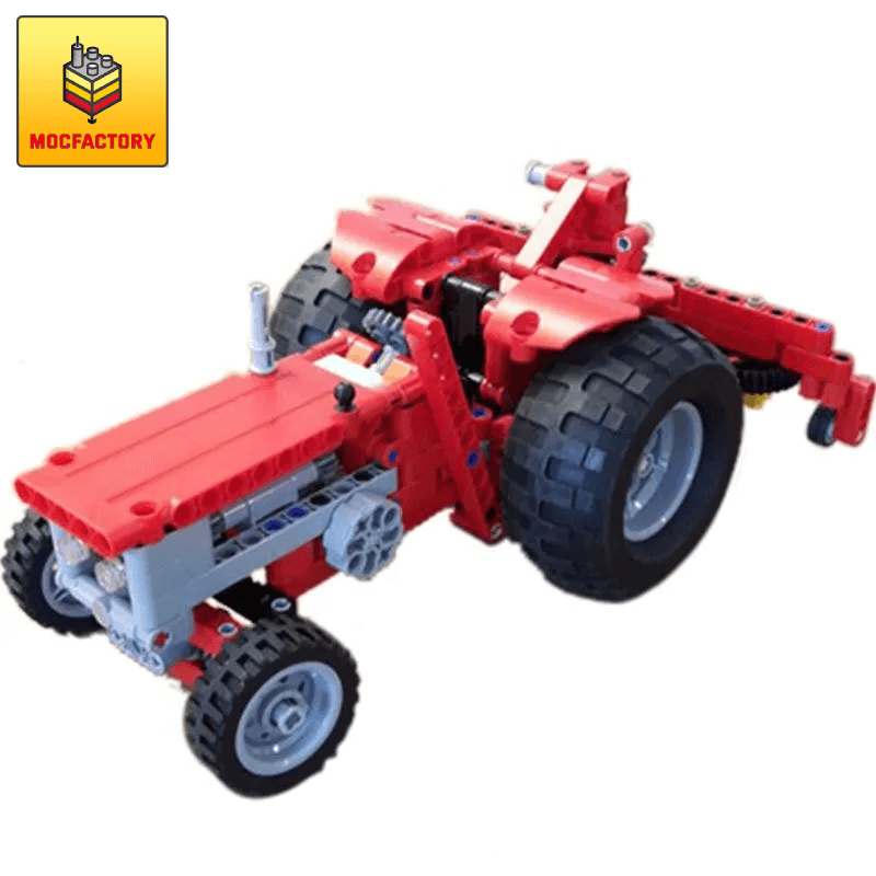 MOC-7304 851-1 Red Tractor 40 Years Anniversery Edition Technic by jb70