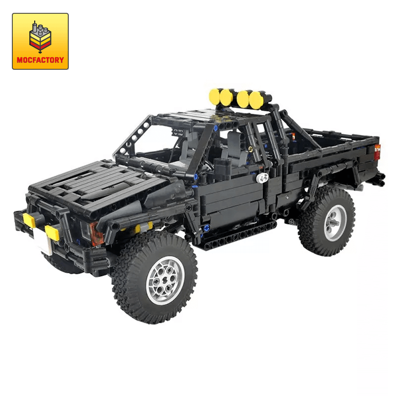 MOC-43127 Toyota SR5 xtra cab 4?4 pickup truck-Back to the future Technic by RM8 LEGO Garage ? BrickGarage