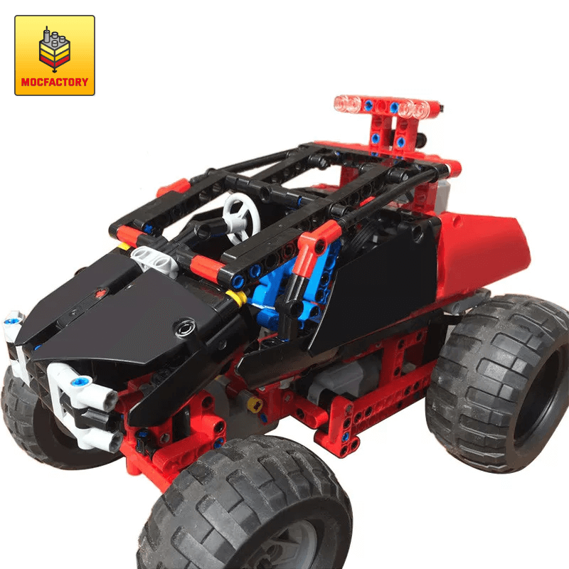 MOC-9387 RC Race Buggy Technic by Jerry LEGO creations