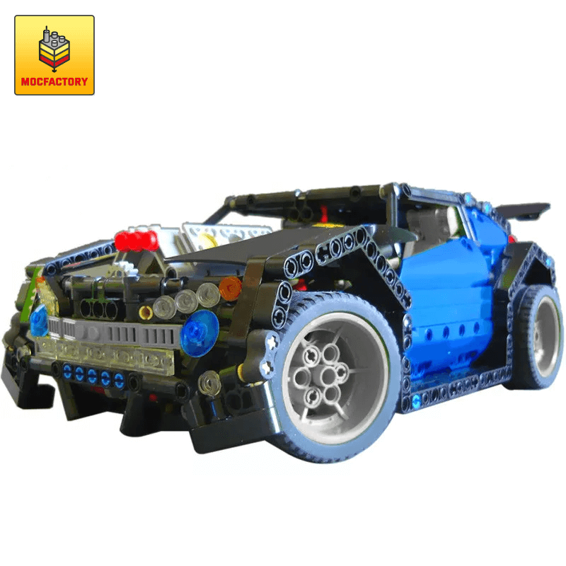 MOC-4534 [TC9]Rally racer Technic by Zblj