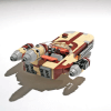 MOC-41385 Luke?s X-34 SoroSuub Landspeeder Star War by Vostroyan