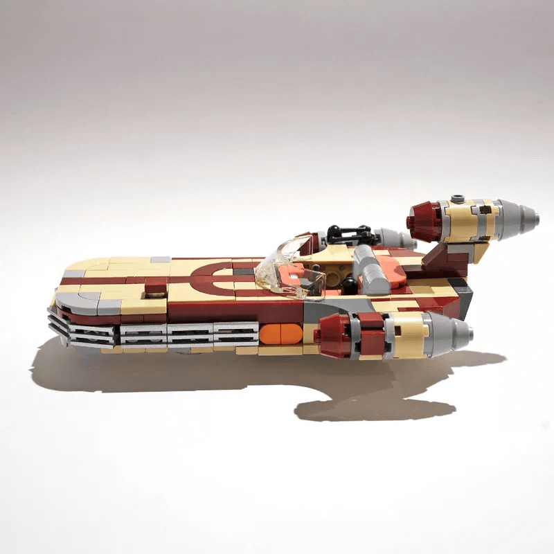 MOC-41385 Luke?s X-34 SoroSuub Landspeeder Star War by Vostroyan