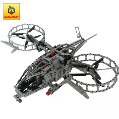 MOC-0074 Avatar Helicopter Technic by conv-barman