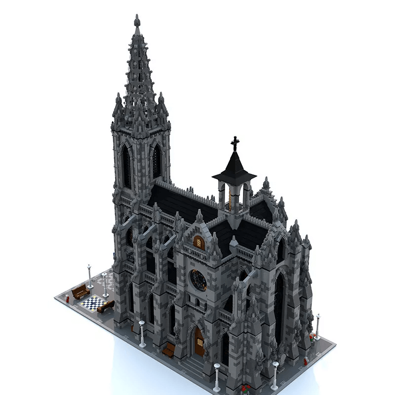 MOC-29962 Modular Cathedral Building by Das_Felixle