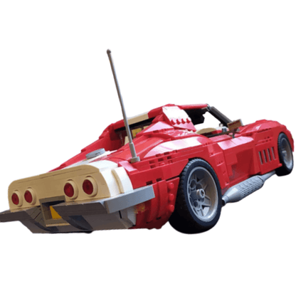 MOC-13960 1969 Chevrolet Corvette Stingray Super Car by brickvault