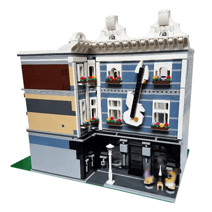 MOC-15858 The Music Club Inverted Corner Modular Building by Huaojozu