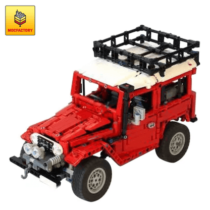 MOC-2770 Toyota Land Cruiser FJ40 HARD TOP Expedition Technic by RM8 LEGO Garage ? BrickGarage