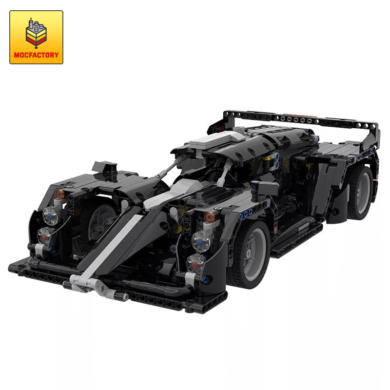 MOC-45802 42111 C-Model: PROTOHYPE Racer Super Car by Cleansupgood