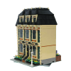 MOC-10702 Tan Townhouse Modular Building by Kristel