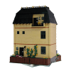MOC-10702 Tan Townhouse Modular Building by Kristel