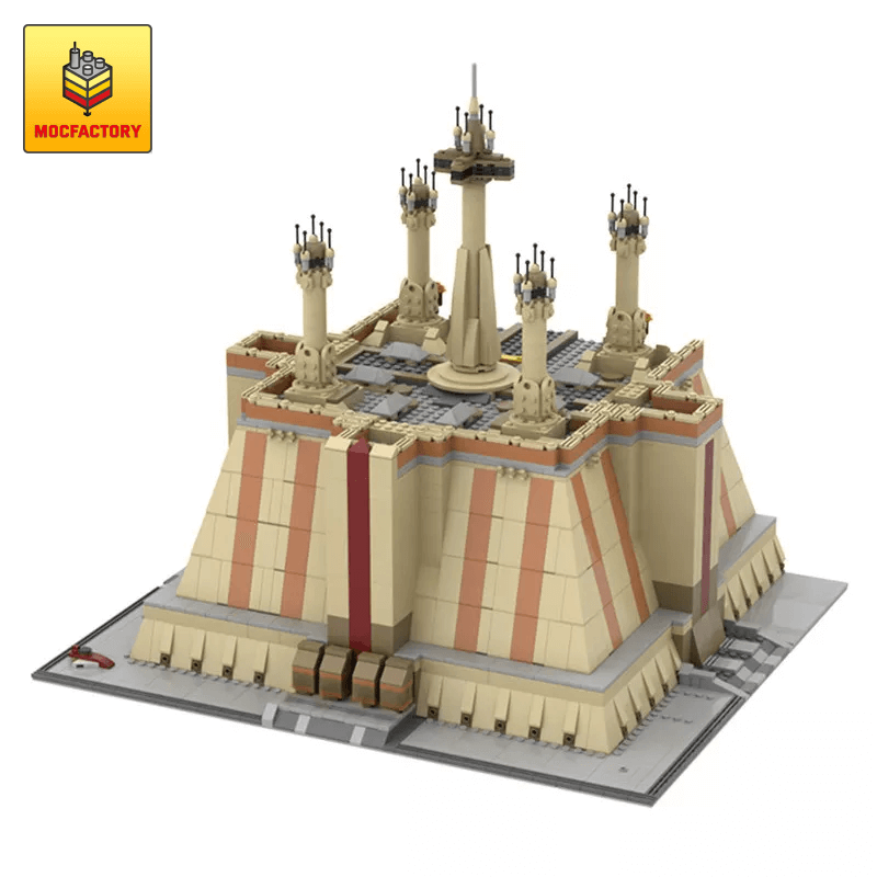 MOC-40522 THE JEDl TEMPLE Star Wars by ZeRadman