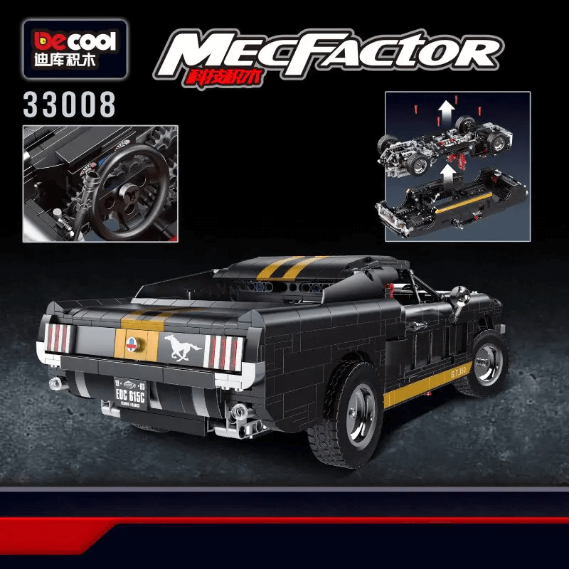 DECOOL 33008 1965 Ford Mustang GT 350-H