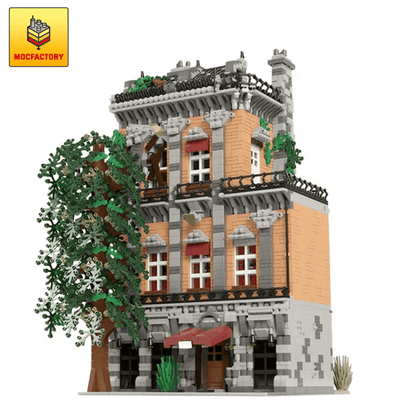 MOC-46504 Old Town Hostel Modular Building by STEBRICK