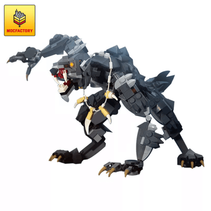 MOC-30412 Werewolf Halloween by buildbetterbricks