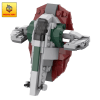 MOC-35304 Micro Slave 1 + Bracket Star Wars by ron_mcphatty