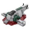 MOC-35304 Micro Slave 1 + Bracket Star Wars by ron_mcphatty