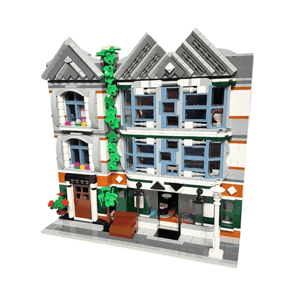 MOC-24879 Auto-Moto Parts & Accessories relate with LEGO 10264 Corner Garage Alternate Model Modular by Huaojozu
