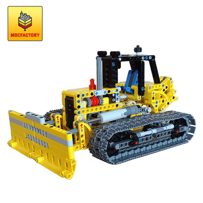 MOC 1167 42006: Bulldozer Super Construction Vehicle by Tomik