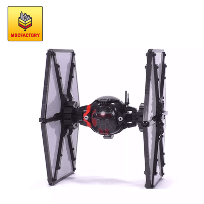 MOC 13219 Star War First Order Special Forces Fighter ? Minifig Scale by brickvault