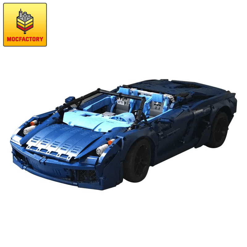 MOC-31199 The PF Tribute: A convertible supercar technic by Jeroen Ottens