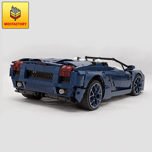 MOC-31199 The PF Tribute: A convertible supercar technic by Jeroen Ottens