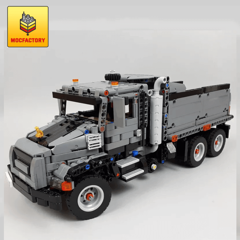 MOC 22014 Mack Granite Snow Plow Alternative LEGO 42078 by M_longer