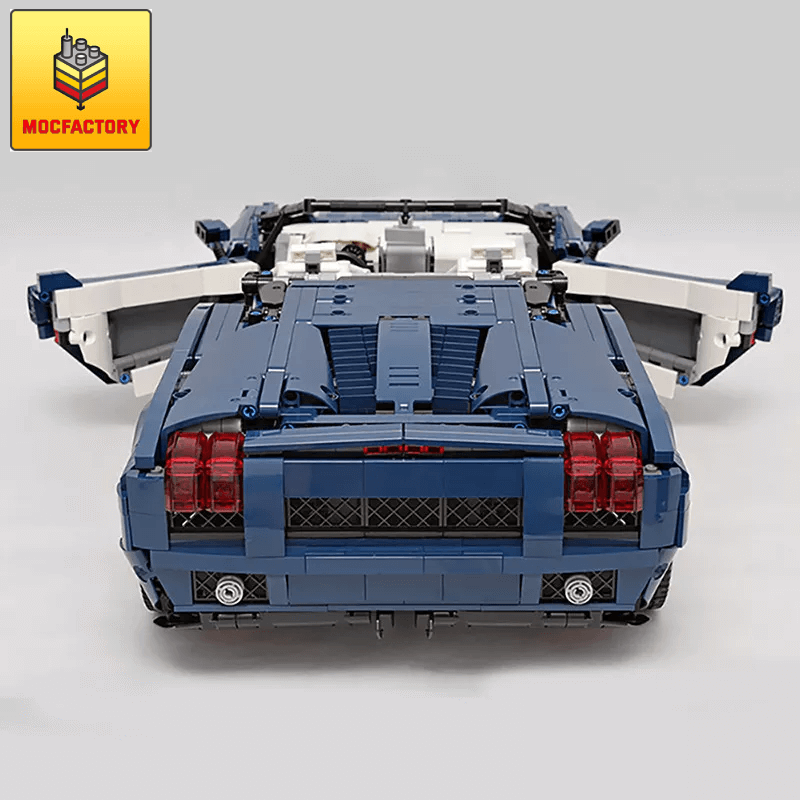 MOC-31199 The PF Tribute: A convertible supercar technic by Jeroen Ottens