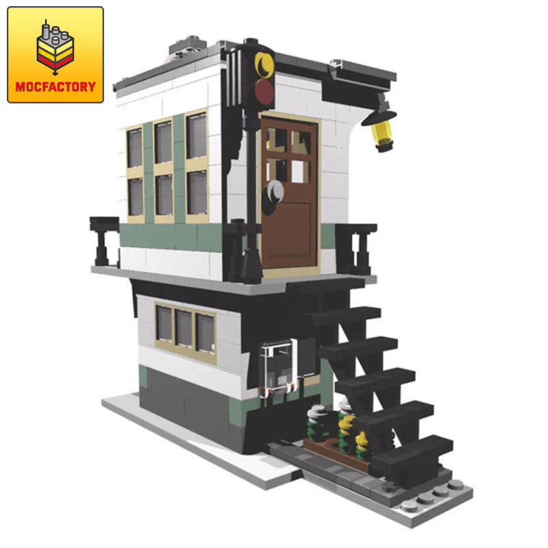 MOC-4307 31036 Railroad tower Modular Building by Berth