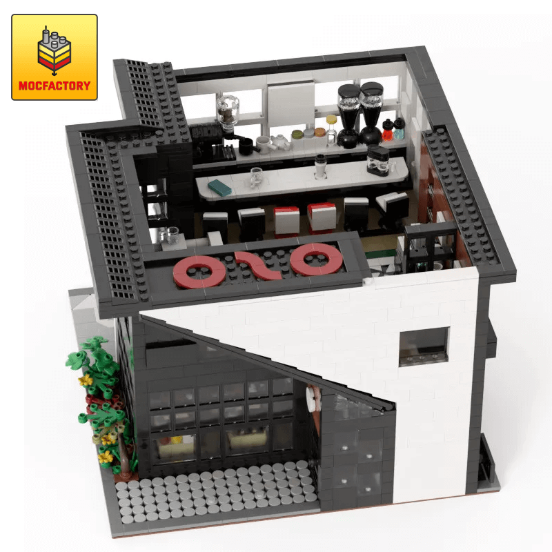 MOC-45635 Modern Cafe Modular 2020 Modular Building by ohsojang