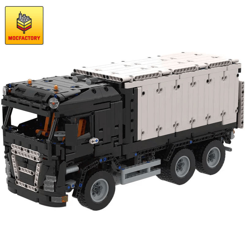 MOC-44085 RC Delivery Truck with Tailgate Technic by Taurus Creations